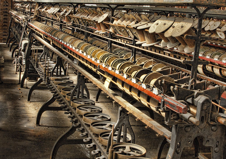 Silk bobbins machine size